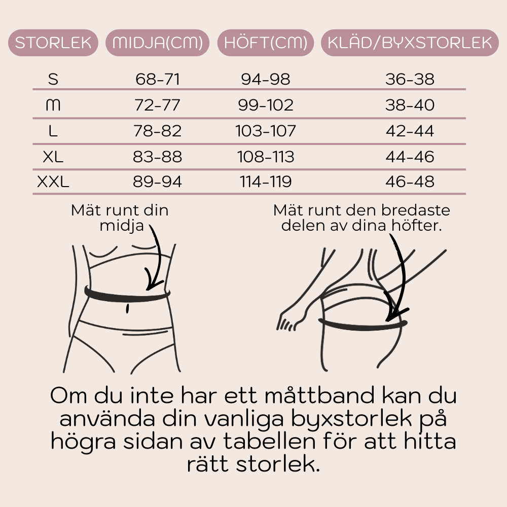 Sömlösa Shapingshorts