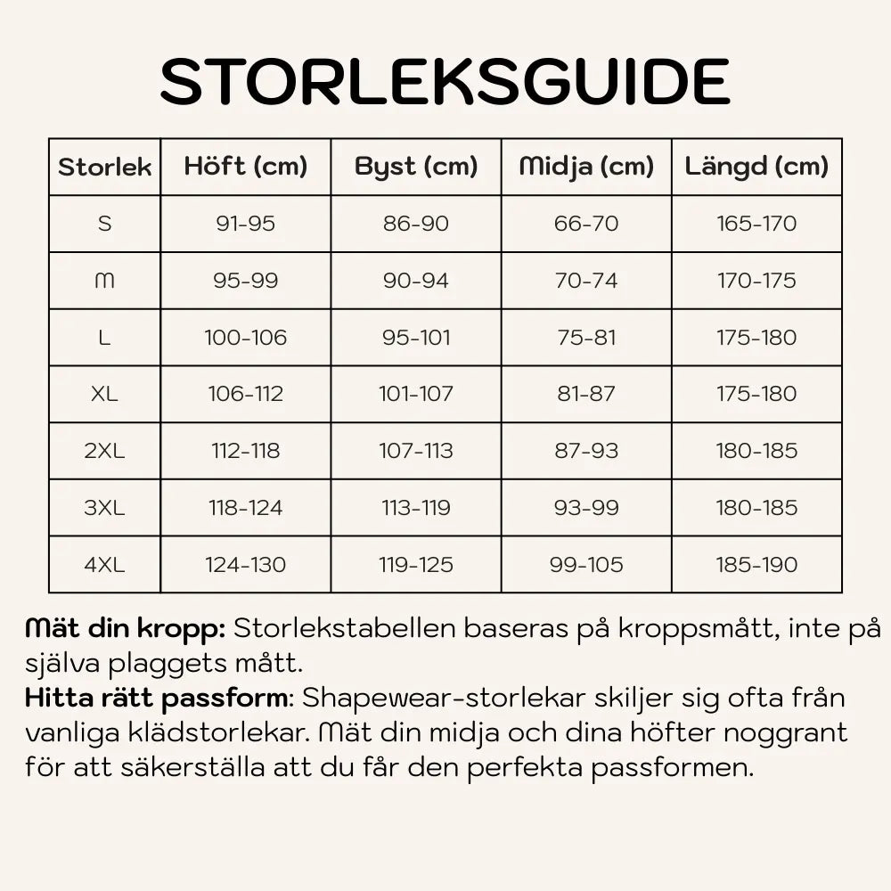 Sculpting Body Shaper – Effektiv Formgivning & Lyft