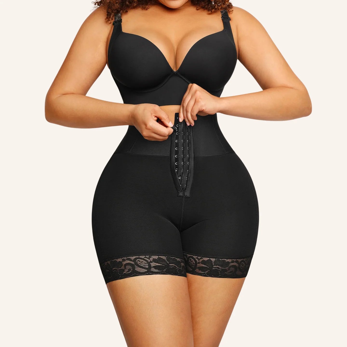 ShapeControl – Formande BBL-Shorts med Hög Midja