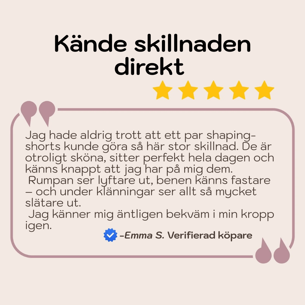 Sömlösa Shapingshorts