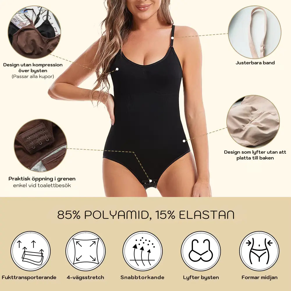Sculpting Body Shaper – Effektiv Formgivning & Lyft