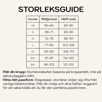 ShapeControl – Formande BBL-Shorts med Hög Midja